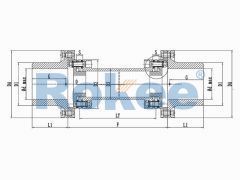 RLAT High Performance Disc Couplings,RLAT Super Long Wheelbase Diaphragm Coupling